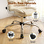 Artiss Executive Office Chair Leather Tilt Beige