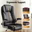 Artiss Executive Office Chair Leather Tilt Black
