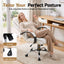 Artiss Executive Office Chair Leather Tilt White