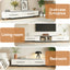 Artiss Extendable TV Cabinet Entertainment Unit Stand White