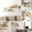 Artiss Floating Wall Shelf Set of 2 Wood 90CM