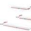Artiss Floating Wall Shelf Set of 3 White