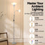 Artiss Floor Lamp Mother and Child Modern Home Living Room Office Reading Silver