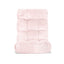 Artiss Floor Lounge Sofa Bed Flannel Fabric Pink