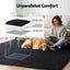 Artiss Floor Rug 200x230cm Plush Area Shaggy Rug Living Room Bedroom Carpet Black