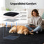 Artiss Floor Rug 200x290cm Plush Area Shaggy Rug Living Room Bedroom Carpet Black