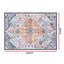 Artiss Floor Rug 240X340cm Large Washable Geometric Area Rug Modern Carpet Mat