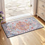 Artiss Floor Rug 50X80 Doormat Carpet Short Pile Non-Slip Entryway Mat Bohemian