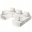 Artiss Floor Sofa Lounge Chair 5 Seater with Pillow