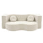 Artiss Folding Sofa Bed Floor Couch 2-in-1 Convertible Futon Loveseat Beige