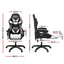 Artiss Gaming Office Chair with 8 Point Message Reline Ergonomic White