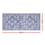 Artiss Hallway Runner Rug 80x180cm Soft Velvet Washable Modern Kitchen Mat