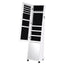 Artiss Jewelry Cabinet Frameless Full Length Mirror with Wheels, White