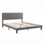 Artiss King Bed Frame with Adjustable Headboard, Grey, 300kg Capacity