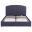Artiss King Bed Frame with Lift Up Storage and USB Ports Grey