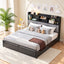 Artiss King Bed Frame with Storage, 4 Drawers and Charging Station