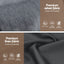 Artiss King Bed Frame with Storage Grey Velvet Headboard Gas Lift Platform Base