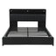 Artiss King Bed Frame with Storage Headboard, 2 Drawers, Charging Station & LED Light
