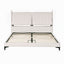 Artiss King Size Bed Frame with Adjustable Headboard, PU Leather