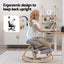 Artiss Kneeling Chair Ergonomic Posture Chair with Memory Foam Balance Stool for Home Office Gaming 120kg Weight Capacity Gray