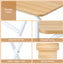 Artiss Laptop Desk Computer Foldable Study Desk Home Office Oak