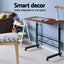 Artiss Laptop Desk Table Adjustable 60CM Dark Wood