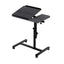 Artiss Laptop Desk Table Fan Cooling Black 60CM