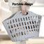 Artiss Laundry Basket Hamper Large Foldable Washing Clothes Storage Organiser
