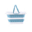 Artiss Laundry Basket Hamper Large Foldable Washing Clothes Storage Organiser Blue