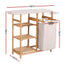 Artiss Laundry Basket Hamper with Ironing Board Bamboo