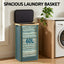 Artiss Laundry Basket with Removable Bag Foldable Black