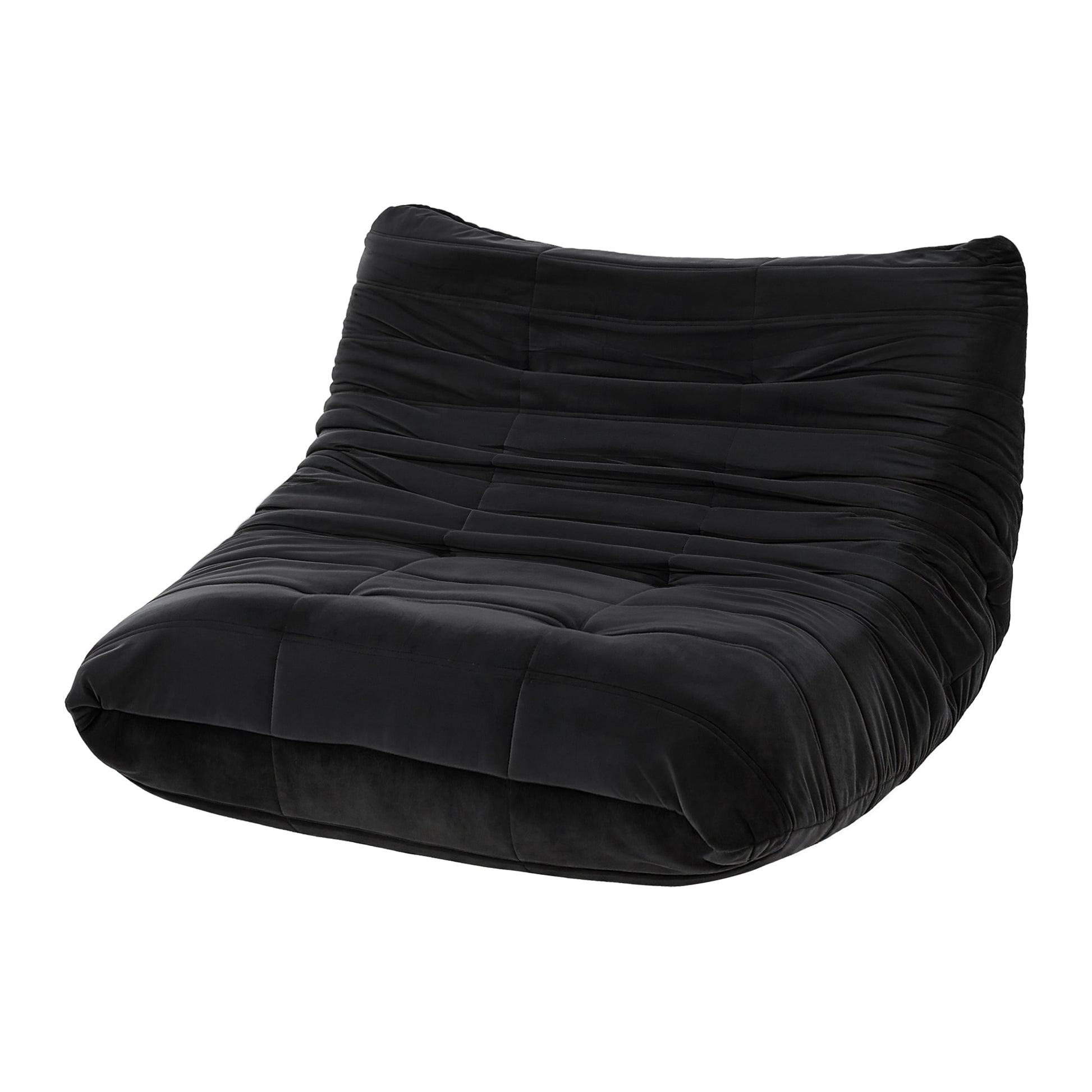Artiss Lazy Sofa 2 Seaters Accent Caterpillar Chair Floor Couch Armless Lounge