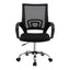 Artiss Mesh Office Chair Mid Back Black