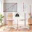 Artiss Mobile TV Floor Stand for 32-65" Mount Bracket Universal Adjustable Height with Wheels