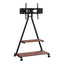 Artiss Mobile TV Stand Rolling Cart Wheels 32-75" Heavy Duty 133kg Mount Bracket