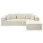 Artiss Modular Sectional Sofa 4-Seater L-Shaped Boneless Sofa Bed Chaise Lounge