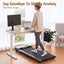 Artiss Motorised Standing Desk with Storage Drawer 120cm Wood White