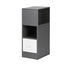 Artiss Narrow Bedside Table Grey Small Side Cabinet 1 Drawer