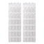 Artiss Over Door Shoe Organiser Storage X2 6-Tier Pantry Hanger 24 Pockets White