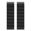 Artiss Over Door Shoe Organiser Storage X2 8-Tier Pantry Hanger Fabric Black