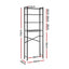 Artiss Over Toilet Bathroom Storage Rack Space Saving 4 Tier Organiser White