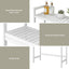 Artiss Over Toilet Storage Bathroom Rack Space Saving 3 Tier Organiser White