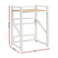 Artiss Over Washing Machine Rack Laundry Shelf Space Saver 75cm White