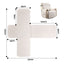 Artiss Quilted Recliner Chair Covers Water Repellent Recliner Slipcovers