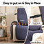 Artiss Quilted Recliner Chair Covers Water Repellent Recliner Slipcovers Grey