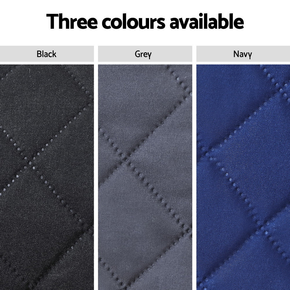 Artiss Recliner Chair Cover Water Repellent Furniture Protector Armchair Slipcover, Navy Blue