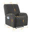 Artiss Recliner Chair Covers with Storage Side Pockets Grey Fabric