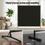 Artiss Room Divider Screen 175x180cm Fabric Black