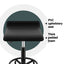 Artiss Salon Stool Square Swivel Chair Black