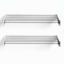 Artiss Set of 2 Clothes Rack Wall Mounted Airer Foldable White